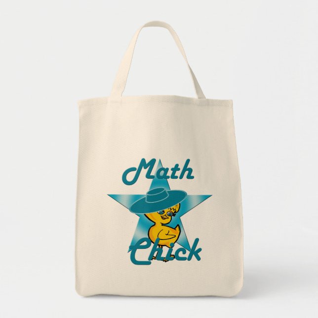 Math Chick #7 Tote Bag (Front)