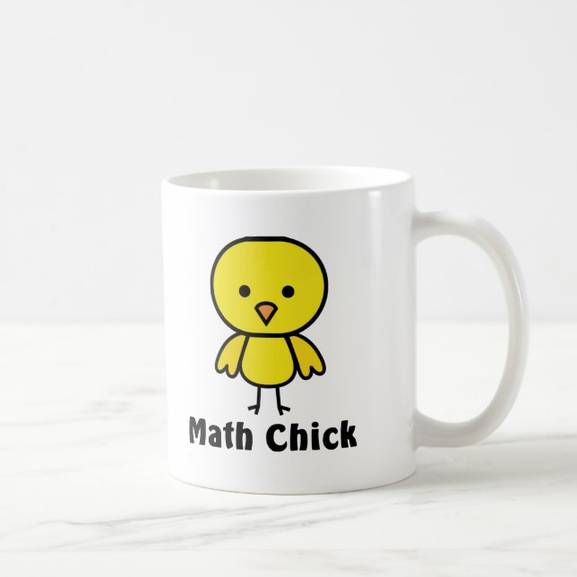 Math Chick Coffee Mug (Right)