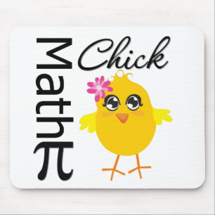 Math Chick Mouse Pad