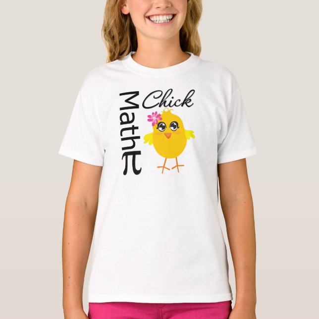 Math Chick T-Shirt (Front)
