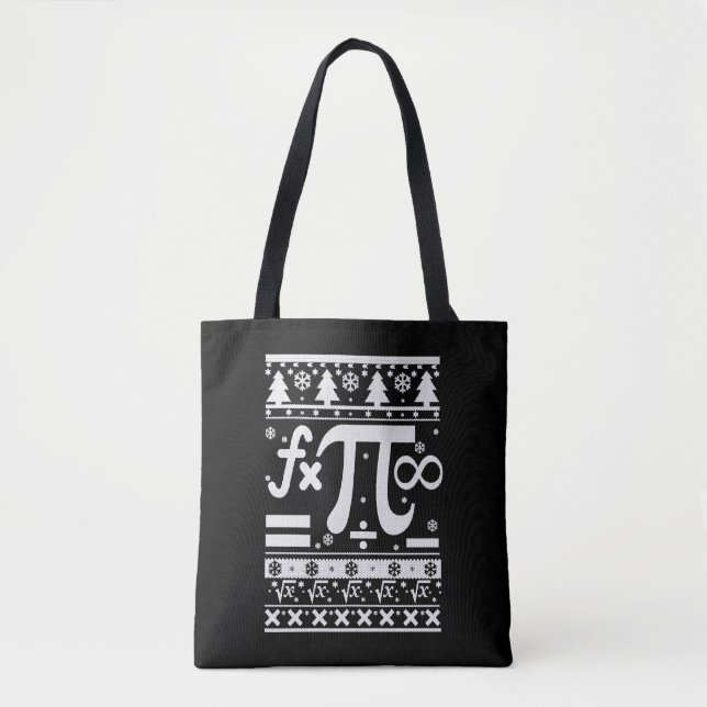 Math Christmas  Tote Bag (Front)
