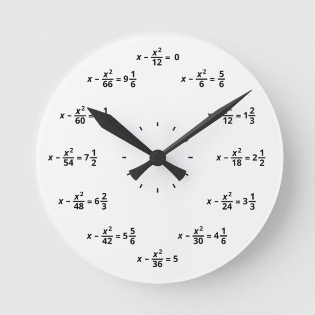 Math Clock (Front)