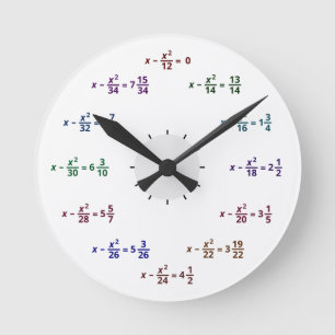 Math Clock (AM-PM)