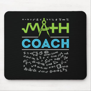 Math Coach Teacher Appreciation Back to School Mouse Pad