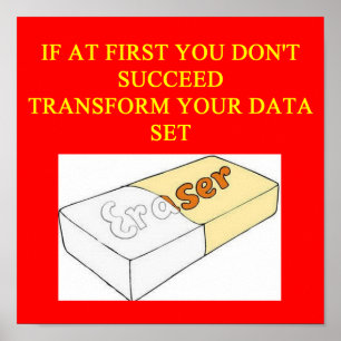 math data set poster