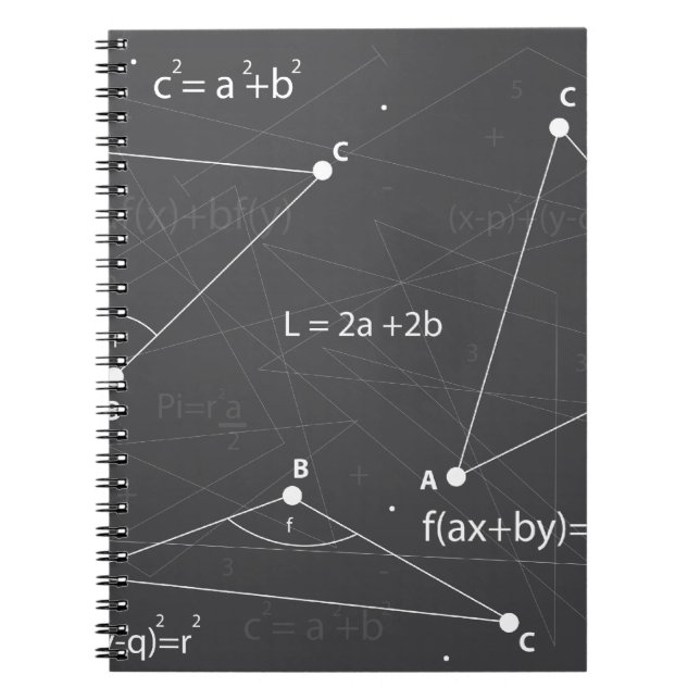 Math Equations Notebook (Front)