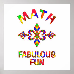Math Fabulous Fun Poster