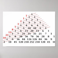 MATH Fibonacci numbers Pascals triangle