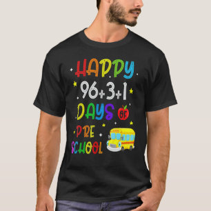 Math Formula 100 Days Of Preschool For Students & T-Shirt