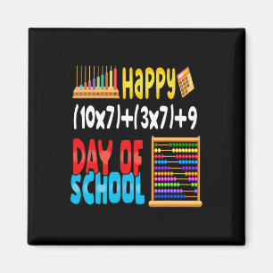 Math Formula 100 Days Of School For Teacher Studen Magnet