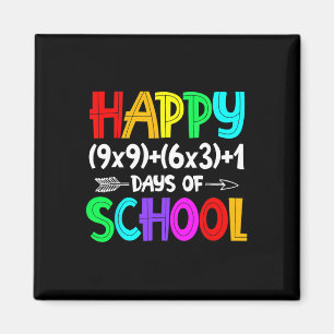 Math Formula 100 Days Of School Fun Math Teacher 1 Magnet