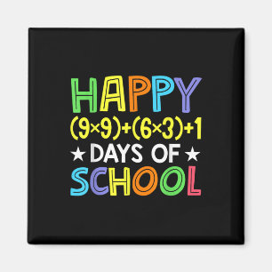 Math Formula 100 Days Of School Funny Math Teacher Magnet