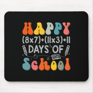 Math Formula 100 Days Of School Funny Math Teacher Mouse Pad