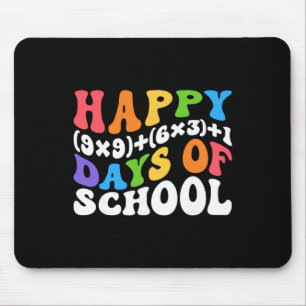 Math Formula 100 Days Of School Funny Math Teacher Mouse Pad