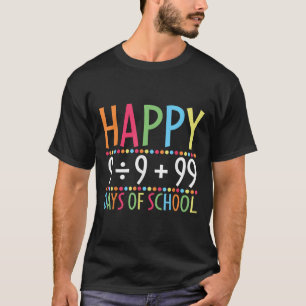 Math Formula 100 Days Of School Funny Math Teacher T-Shirt