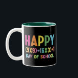 Math Formula 100 Days Of School Funny Math Teacher Two-Tone Coffee Mug<br><div class="desc">Math Formula 100 Days Of School Funny Math Teacher 100th Day T-Shirt
Math Formula 100 Days Of School Funny Math Teacher</div>