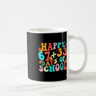 Math Formula 100 Days Of School Funny Teacher 67 1 Coffee Mug