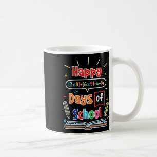 Math Formula 100 Days Of School Happy 100th Day Of Coffee Mug