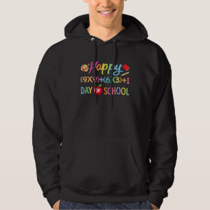 Math Formula 100 Days Of School Teacher Boy Girl Hoodie