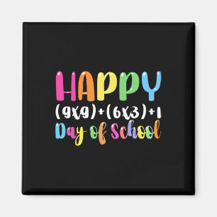 Math Formula 100 Days Of School Teacher Boy Girl  Magnet