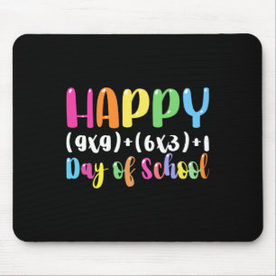 Math Formula 100 Days Of School Teacher Boy Girl  Mouse Pad