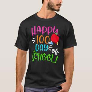 Math Formula 100 Days Of School Teacher Boy Girl T-Shirt