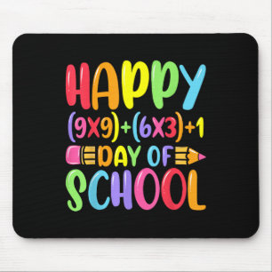 Math Formula Happy 100 Days Of School Teacher Math Mouse Pad