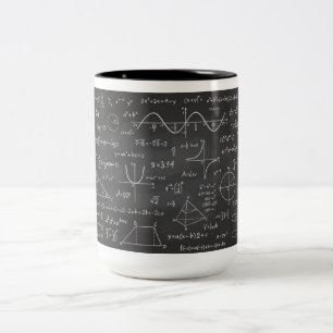 Math Formula Two-Tone Coffee Mug