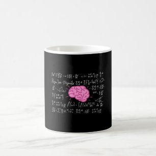 Math formulas for smart heads coffee mug