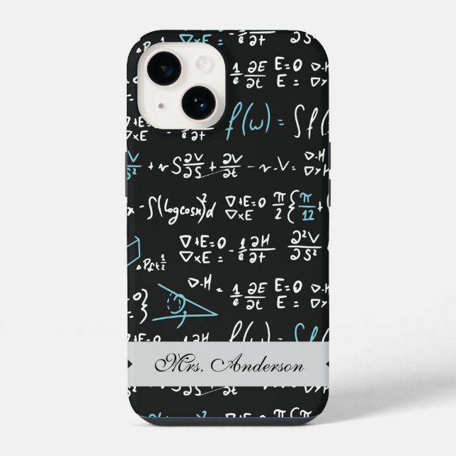 Math Formulas iPhone Case (Back)