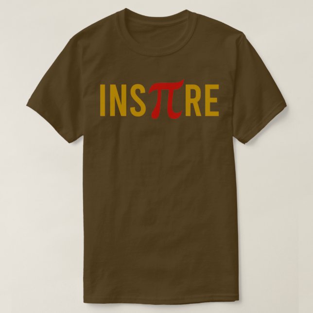 Math Geek Inspire Funny Integral Mathematics Stude T-Shirt (Design Front)