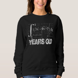 Math Geek Integral 18th Birthday 18 Years Old, Fun Sweatshirt