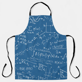 Math Geek, Mathematics Problem Solving Pattern Apron