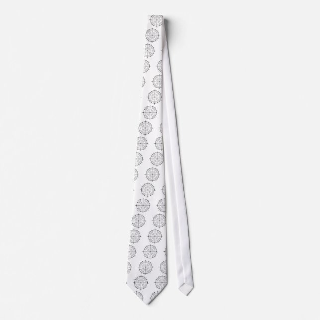 Math Geek Unit Circle Tie (Front)