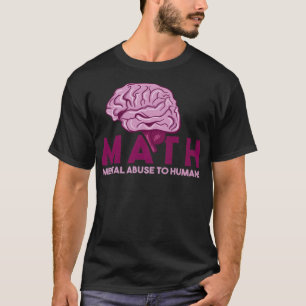 Math gift math teacher sports show jumping T-Shirt