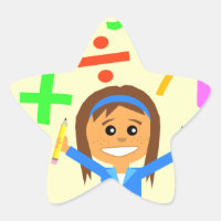 Math Girl Cartoon