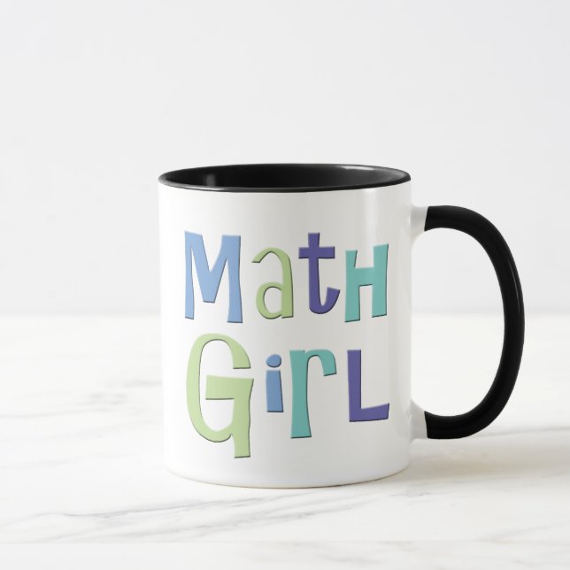 Math Girl Mug (Right)