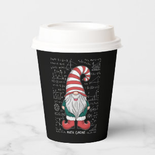 Math Gnome Family Matching Group Christmas Party  Paper Cups