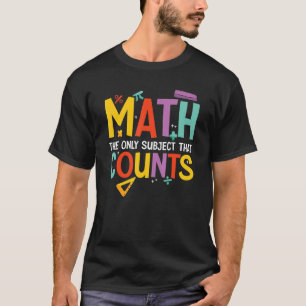 Math  Graphic For Women Men Math Mathematician 10 T-Shirt