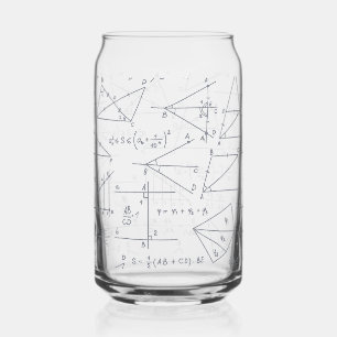 Math Handwritten Calculations Illustrations Can Glass