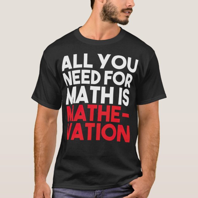 MATH HATERS STUDENTS FUNNY GIFT andalusian horses  T-Shirt (Front)