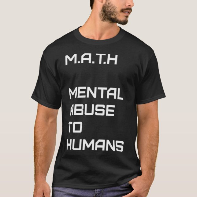 Math horse artsy  T-Shirt (Front)