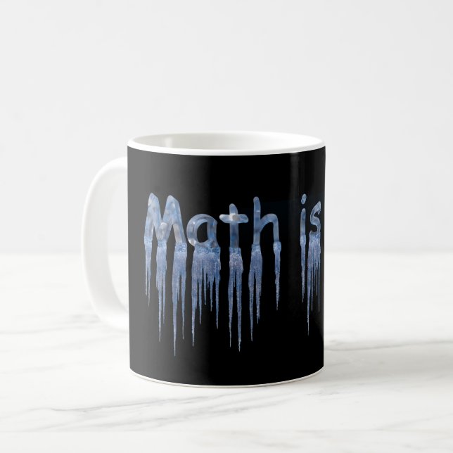 Math is Cool Coffee Mug (Front Left)