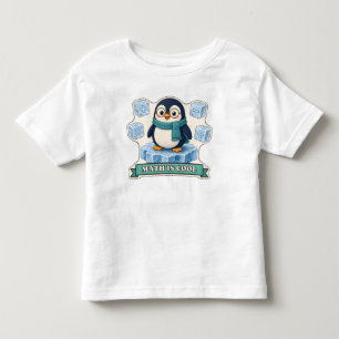 Math Is Cool Penguin with Math Symbol Cubes Toddler T-Shirt