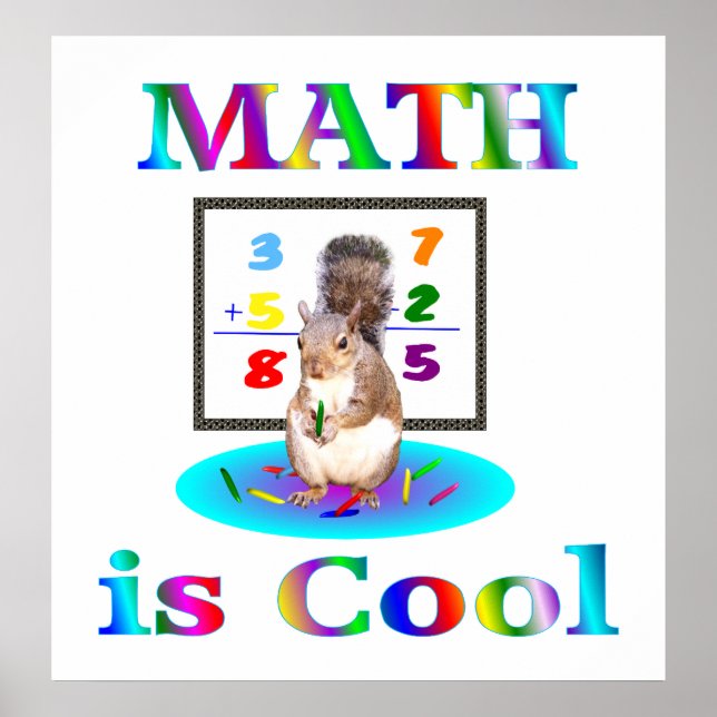 Math is Cool Poster (Front)