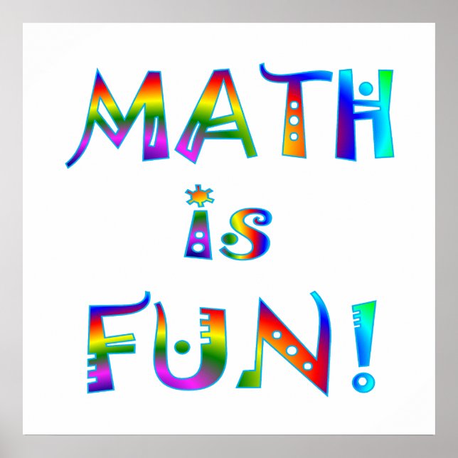 Math is Fun Poster (Front)