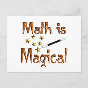 Math is Magical Postcard
