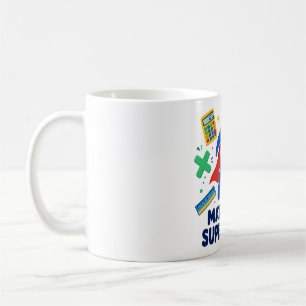 Math Is My Superpower Hero Coffee Mug