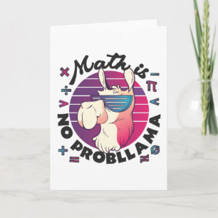 Math Is No ProbLlama Card
