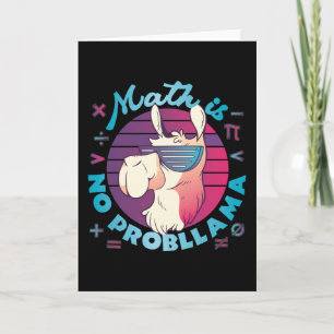 Math Is No ProbLlama Card